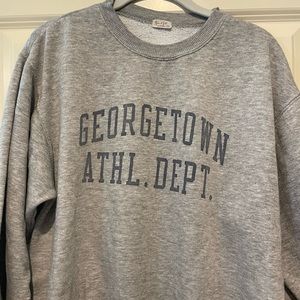 Brandy Melville OS Georgetown Athletic Department Sweatshirt